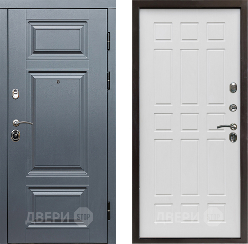 Входная металлическая Дверь Престиж Премиум Спарта Белое дерево в Истра