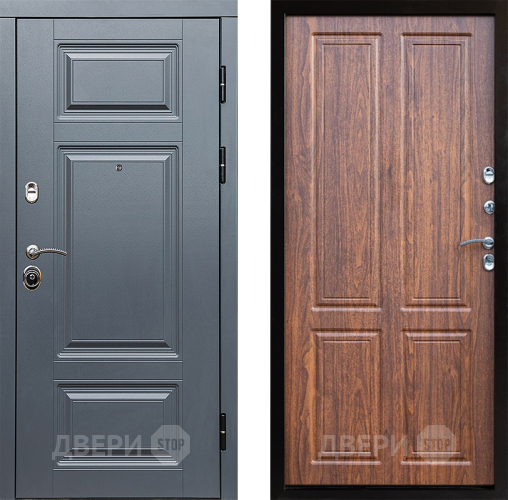 Входная металлическая Дверь Престиж Премиум Премиум Орех светлый в Истра