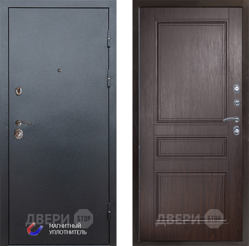 Входная металлическая Дверь Престиж Графит Классика Венге в Истра