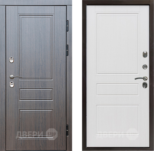 Входная металлическая Дверь Престиж TERMO с терморазрывом Классика Классика Белое дерево в Истра