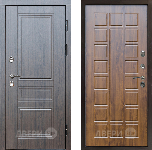 Входная металлическая Дверь Престиж TERMO с терморазрывом Классика Престиж Дуб в Истра