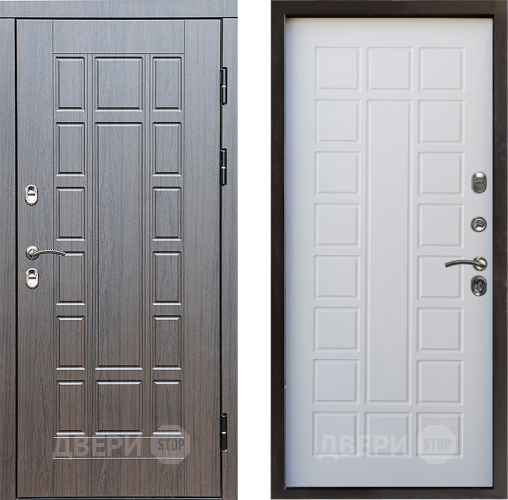 Входная металлическая Дверь Престиж TERMO с терморазрывом Престиж Престиж Белое дерево в Истра