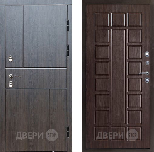 Входная металлическая Дверь Престиж TERMO с терморазрывом Горизонт Венге Престиж Венге в Истра