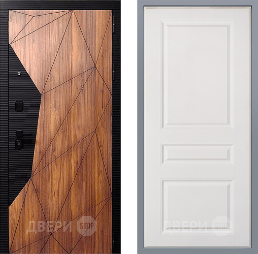 Дверь Заводские двери Морра Стокгольм Белый софт в Истра