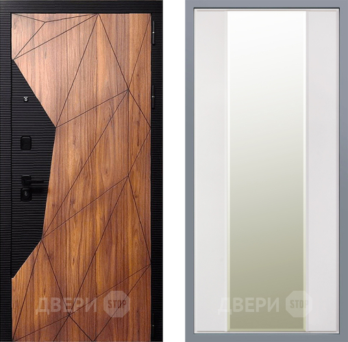 Дверь Заводские двери Морра Зеркало Макси Белый матовый в Истра