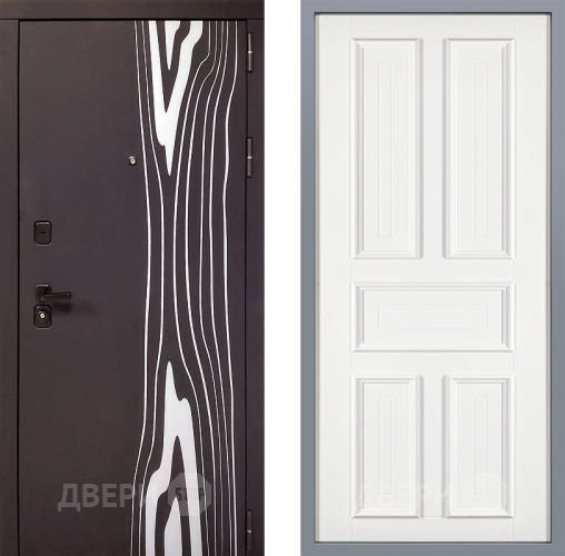 Дверь Заводские двери Леванте Уругвай Белый софт в Истра