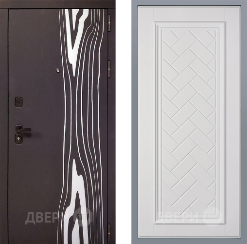 Дверь Заводские двери Леванте Упра Белый софт в Истра