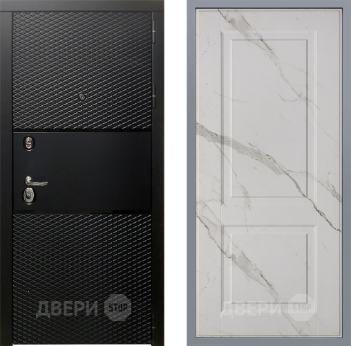 Дверь Заводские двери Тефлон Доррен Мрамор белый в Истра