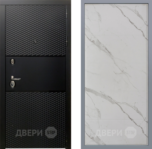 Дверь Заводские двери Тефлон Тривия Мрамор белый в Истра