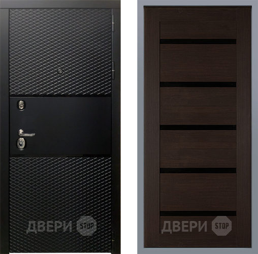 Дверь Заводские двери Тефлон СБ-1 орех тисненый в Истра