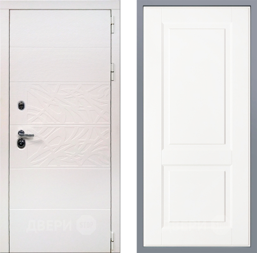 Дверь Заводские двери Дэко Вайт Доррен Белый софт в Истра