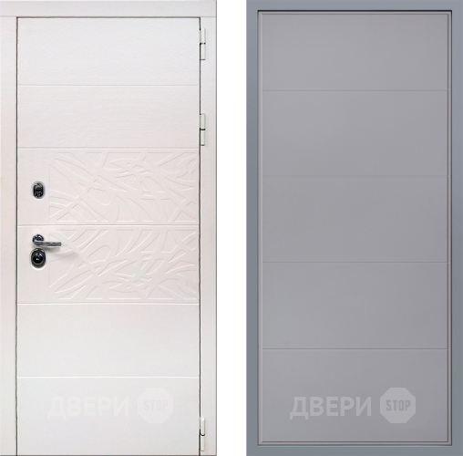 Дверь Заводские двери Дэко Вайт Тривия Грей софт в Истра