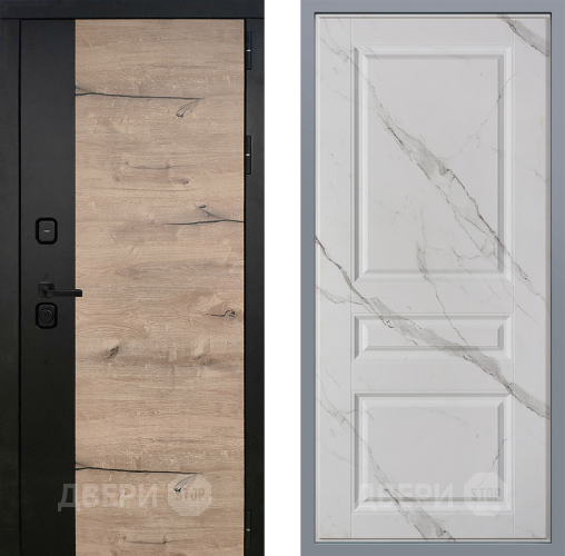 Дверь Заводские двери Ларте Стокгольм Мрамор белый в Истра