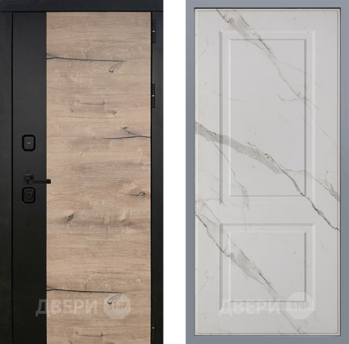 Дверь Заводские двери Ларте Доррен Мрамор белый в Истра