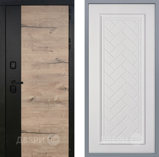 Дверь Заводские двери Ларте Упра Белый софт в Истра