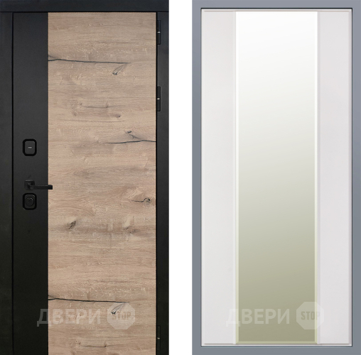 Дверь Заводские двери Ларте Зеркало Макси Белый матовый в Истра