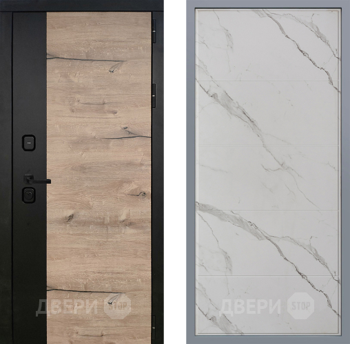 Дверь Заводские двери Ларте Тривия Мрамор белый в Истра