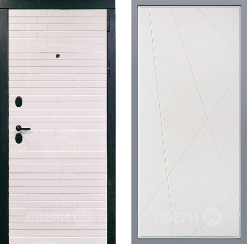 Дверь Заводские двери Сохо Флитта Белый софт в Истра