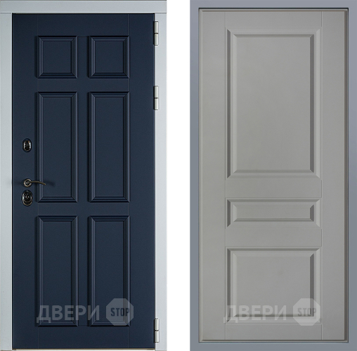 Дверь Заводские двери Стокгольм Стокгольм Грей софт в Истра