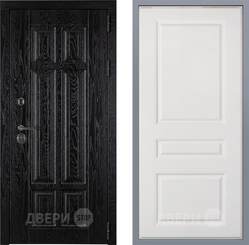 Дверь Заводские двери Мюнхен Стокгольм Белый софт в Истра