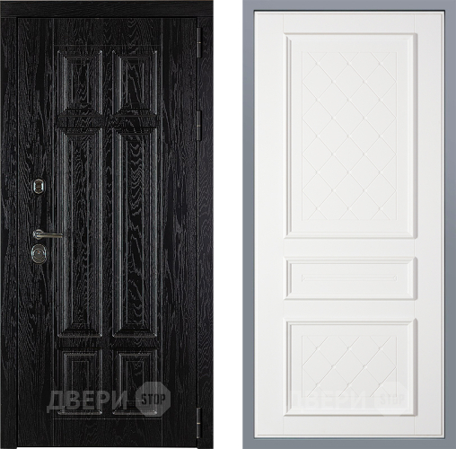 Дверь Заводские двери Мюнхен Урбино Белый софт в Истра