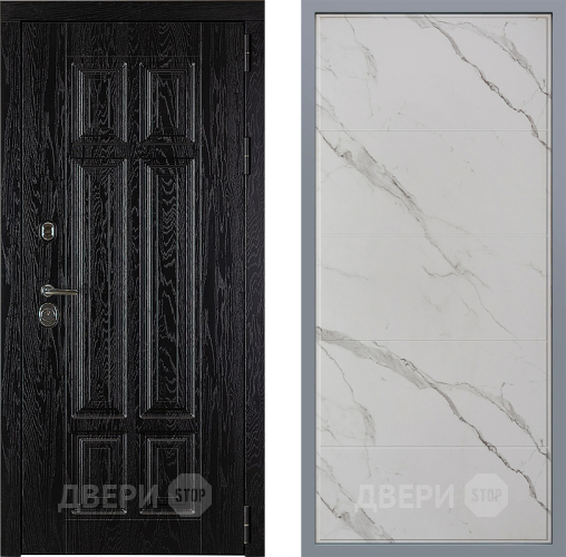 Дверь Заводские двери Мюнхен Тривия Мрамор белый в Истра