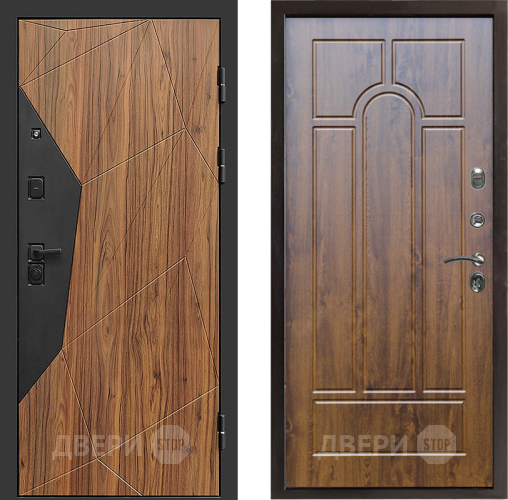 Входная металлическая Дверь Престиж Avangard Арка Дуб в Истра