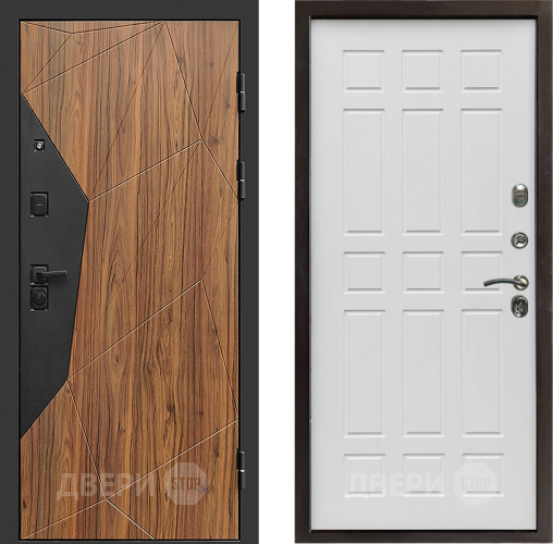 Входная металлическая Дверь Престиж Avangard Спарта Белое дерево в Истра