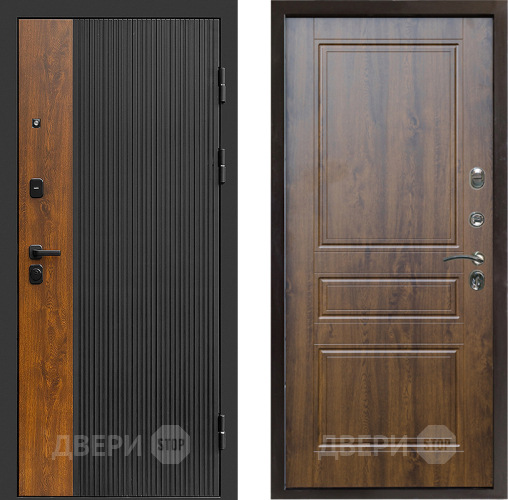 Входная металлическая Дверь Престиж Prestizh Классика Дуб в Истра