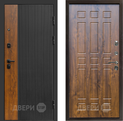 Входная металлическая Дверь Престиж Prestizh Спарта Дуб в Истра