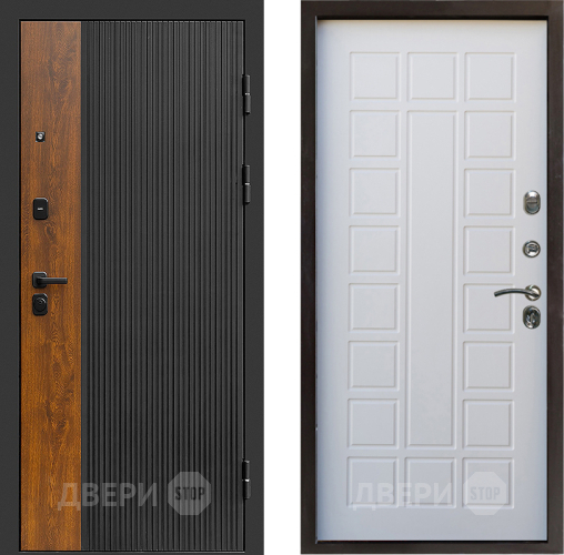 Входная металлическая Дверь Престиж Prestizh Престиж Белое дерево в Истра