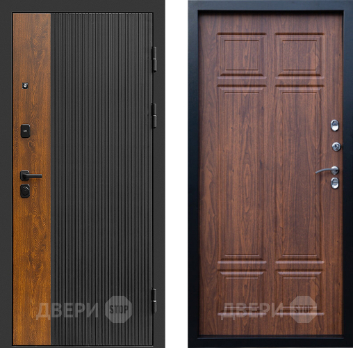 Входная металлическая Дверь Престиж Prestizh Премиум Орех темный в Истра