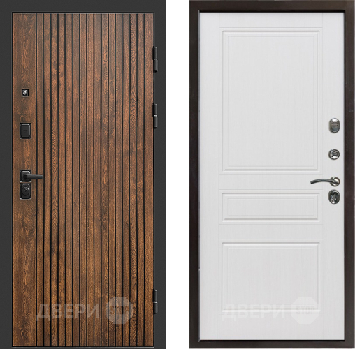 Входная металлическая Дверь Престиж Tvist Классика Белое дерево в Истра