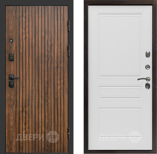 Входная металлическая Дверь Престиж Tvist Классика Лиственница белая в Истра