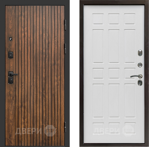 Входная металлическая Дверь Престиж Tvist Спарта Белое дерево в Истра