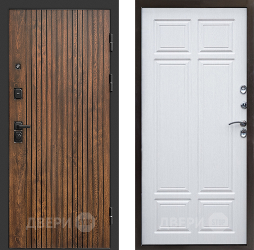 Входная металлическая Дверь Престиж Tvist Премиум Лиственница белая в Истра