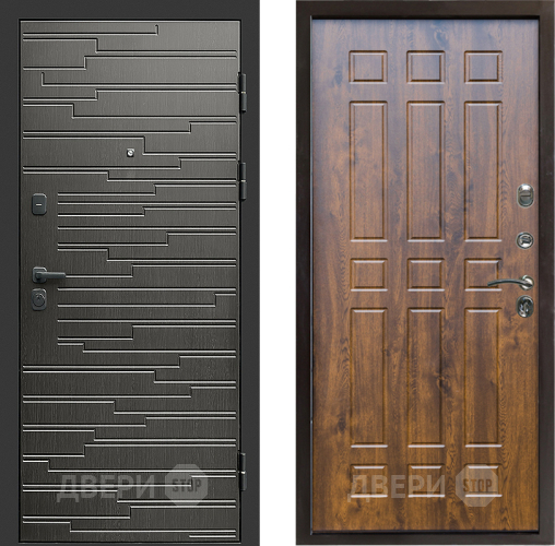 Входная металлическая Дверь Престиж Rivera Спарта Дуб в Истра