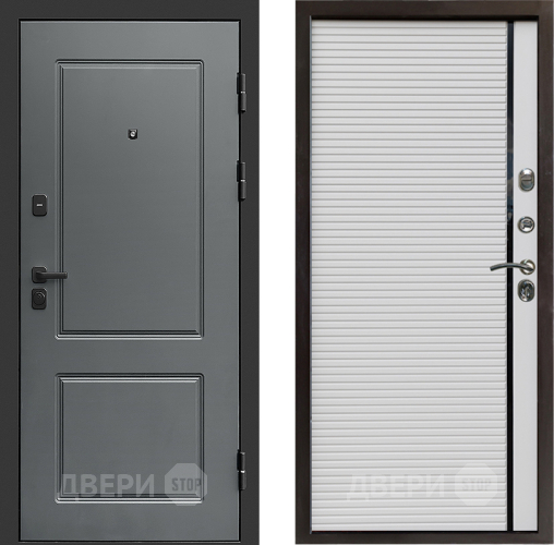 Входная металлическая Дверь Престиж Verona Porte Белый в Истра