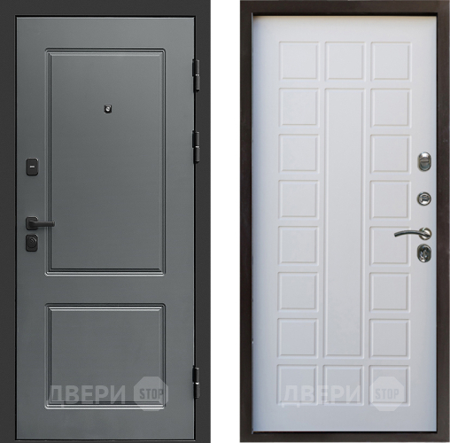 Входная металлическая Дверь Престиж Verona Престиж Белое дерево в Истра