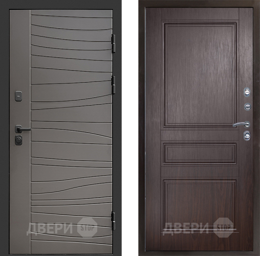 Входная металлическая Дверь Престиж Siciliya Классика Венге в Истра