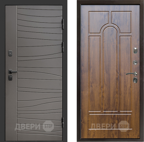 Входная металлическая Дверь Престиж Siciliya Арка Дуб в Истра