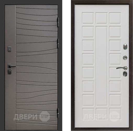 Входная металлическая Дверь Престиж Siciliya Престиж Бежевый мат в Истра