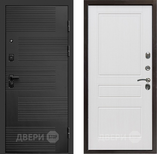 Входная металлическая Дверь Престиж Favorit Классика Белое дерево в Истра