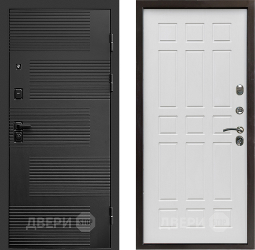 Входная металлическая Дверь Престиж Favorit Спарта Белое дерево в Истра