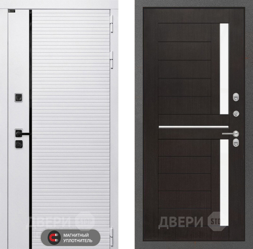 Входная металлическая Дверь Лабиринт (LABIRINT) Royal 02 Венге в Истра