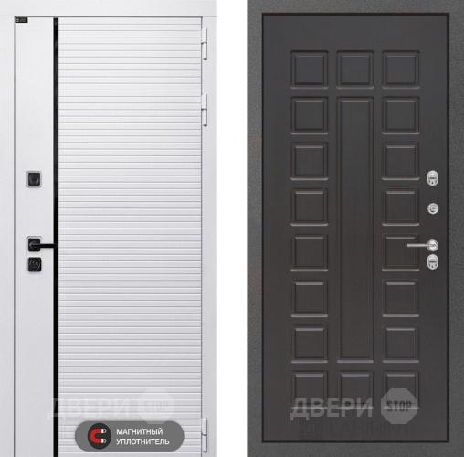 Входная металлическая Дверь Лабиринт (LABIRINT) Royal 04 Венге в Истра