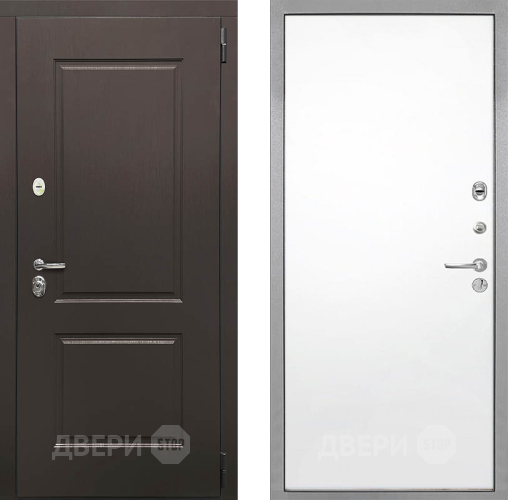 Входная металлическая Дверь Интекрон (INTECRON) Кампо Гладкая Силк Сноу в Истра