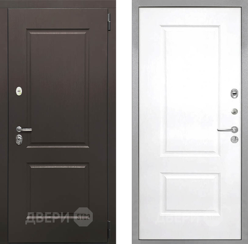 Входная металлическая Дверь Интекрон (INTECRON) Кампо Альба Роял Вуд белый в Истра