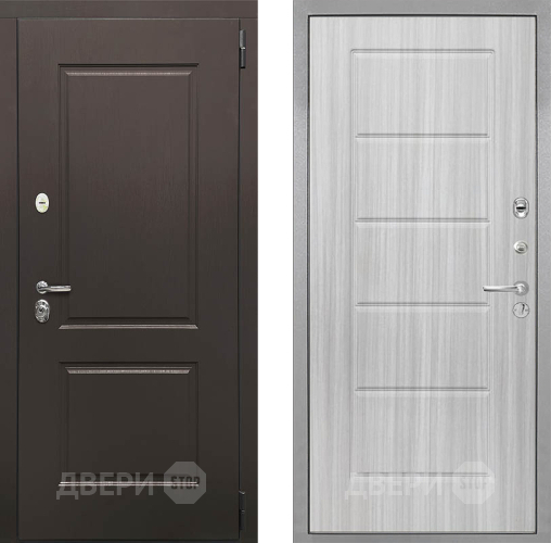 Входная металлическая Дверь Интекрон (INTECRON) Кампо ФЛ-39 Сандал белый в Истра