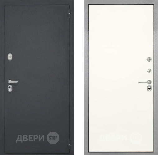 Входная металлическая Дверь Интекрон (INTECRON) Гектор Гладкая Слоновая кость в Истра